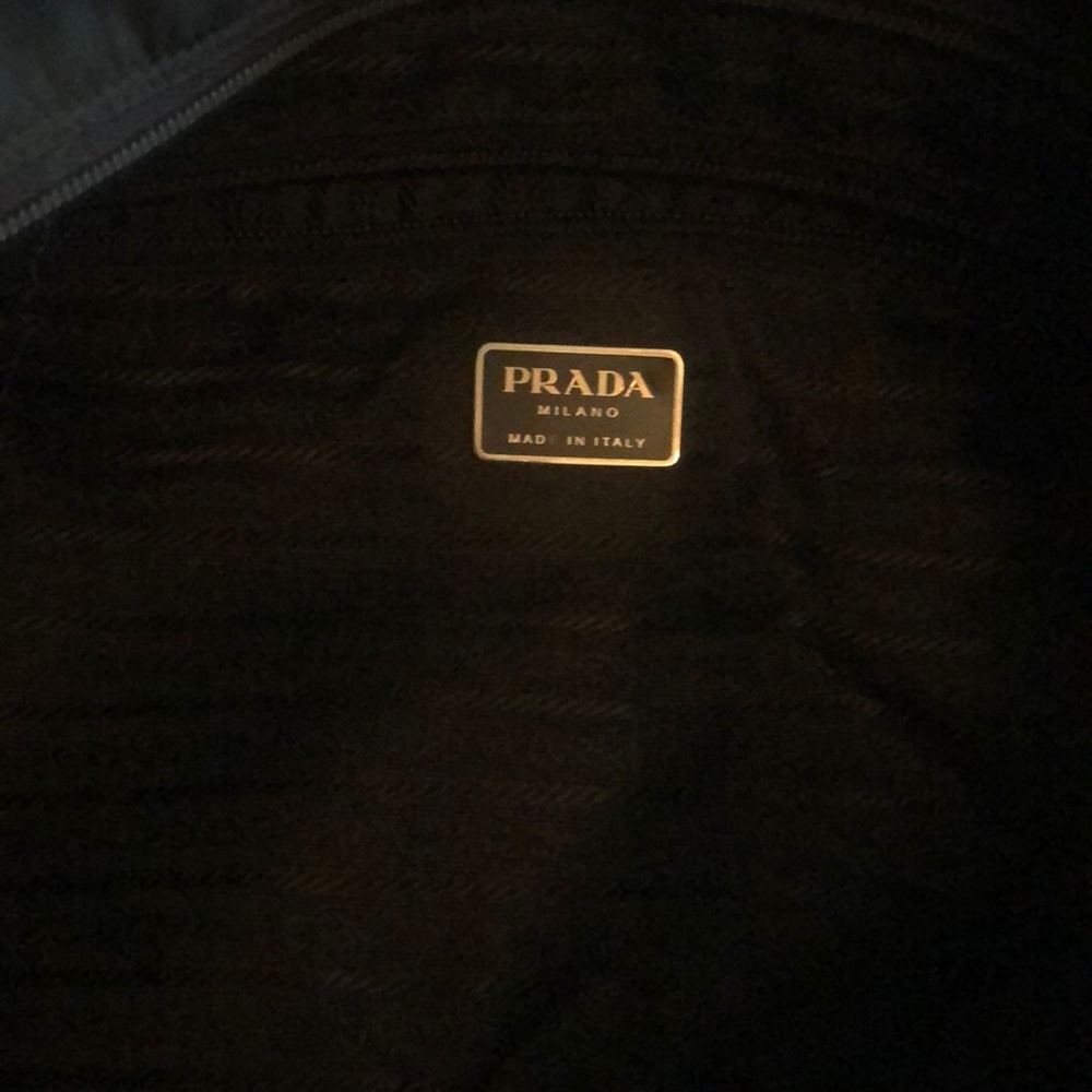 Prada black Nylon shoulder bag
